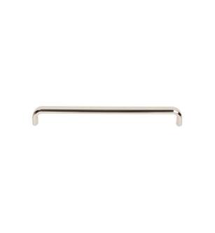 Top Knobs TK3015PN Ellis 8 7/8" Center to Center Zinc Alloy Telfair Handle Cabinet Pull in Polished Nickel
