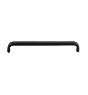 Top Knobs TK3014BLK Ellis 7 5/8" Center to Center Zinc Alloy Telfair Handle Cabinet Pull in Flat Black