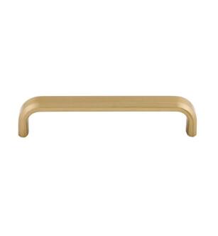 Top Knobs TK3012HB Ellis 5 1/8" Center to Center Zinc Alloy Telfair Handle Cabinet Pull in Honey Bronze