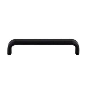 Top Knobs TK3012BLK Ellis 5 1/8" Center to Center Zinc Alloy Telfair Handle Cabinet Pull in Flat Black