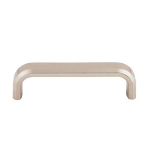 Top Knobs TK3011PN Ellis 3 3/4" Center to Center Zinc Alloy Telfair Handle Cabinet Pull in Polished Nickel