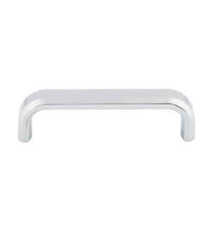 Top Knobs TK3011PC Ellis 3 3/4" Center to Center Zinc Alloy Telfair Handle Cabinet Pull in Polished Chrome