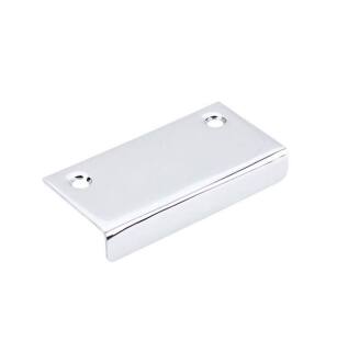 Top Knobs TK103PC Additions 2 1/4" Center to Center Steel Tab Pull in Polished Chrome