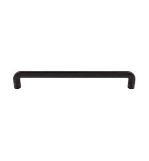 Top Knobs TK3047BLK Ellis 12" Center to Center Zinc Alloy Hartridge Handle Appliance Cabinet Pull in Flat Black