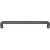 Top Knobs TK3047AG Ellis 12" Center to Center Zinc Alloy Hartridge Handle Appliance Cabinet Pull in Ash Gray