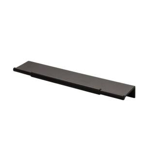 Top Knobs TK973BLK Lynwood 6" Center to Center Zinc Alloy Crestview Tab Cabinet Pull in Flat Black