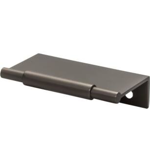 Top Knobs TK970AG Lynwood 2" Center to Center Zinc Alloy Crestview Tab Cabinet Pull in Ash Gray