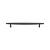 Top Knobs TK966BLK Lynwood 7 5/8" Center to Center Zinc Alloy Allendale Cabinet Pull in Flat Black