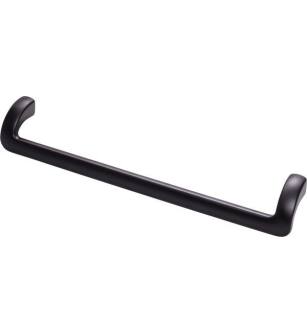 Top Knobs TK954BLK Lynwood 8 7/8" Center to Center Zinc Alloy Kentfield Cabinet Pull in Flat Black