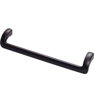 Top Knobs TK953BLK Lynwood 7 5/8" Center to Center Zinc Alloy Kentfield Cabinet Pull in Flat Black
