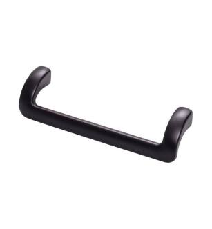 Top Knobs TK951BLK Lynwood 5 1/8" Center to Center Zinc Alloy Kentfield Cabinet Pull in Flat Black
