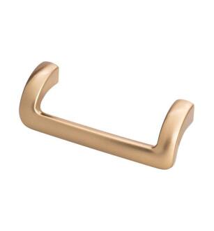 Top Knobs TK950HB Lynwood 3 3/4" Center to Center Zinc Alloy Kentfield Cabinet Pull in Honey Bronze