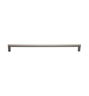 Top Knobs TK946AG Lynwood 12" Center to Center Zinc Alloy Kinney Cabinet Pull in Ash Gray