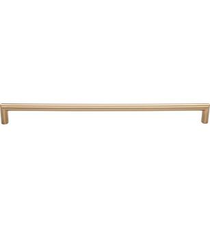 Top Knobs TK946HB Lynwood 12" Center to Center Zinc Alloy Kinney Cabinet Pull in Honey Bronze