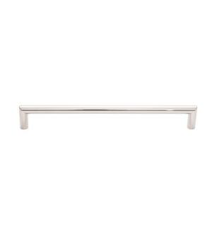 Top Knobs TK945PN Lynwood 8 7/8" Center to Center Zinc Alloy Kinney Cabinet Pull in Polished Nickeld