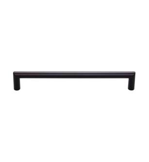 Top Knobs TK944BLK Lynwood 7 5/8" Center to Center Zinc Alloy Kinney Cabinet Pull in Flat Black