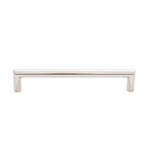 Top Knobs TK943PN Lynwood 6 3/8" Center to Center Zinc Alloy Kinney Cabinet Pull in Polished Nickel