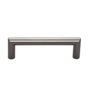 Top Knobs TK941AG Lynwood 3 3/4" Center to Center Zinc Alloy Kinney Cabinet Pull in Ash Gray