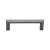 Top Knobs TK941AG Lynwood 3 3/4" Center to Center Zinc Alloy Kinney Cabinet Pull in Ash Gray