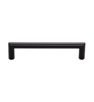 Top Knobs TK942BLK Lynwood 5 1/8" Center to Center Zinc Alloy Kinney Cabinet Pull in Flat Black