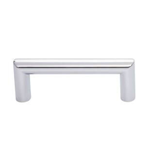 Top Knobs TK940PC Lynwood 3" Center to Center Zinc Alloy Kinney Cabinet Pull in Polished Chrome
