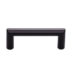 Top Knobs TK940BLK Lynwood 3" Center to Center Zinc Alloy Kinney Cabinet Pull in Flat Black