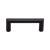 Top Knobs TK940BLK Lynwood 3" Center to Center Zinc Alloy Kinney Cabinet Pull in Flat Black