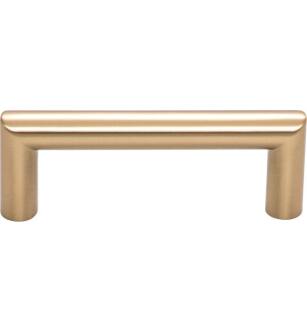 Top Knobs TK940HB Lynwood 3" Center to Center Zinc Alloy Kinney Cabinet Pull in Honey Bronze