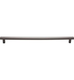 Top Knobs TK909AG Lynwood 12" Center to Center Zinc Alloy Hillmont Pull in Ash Gray