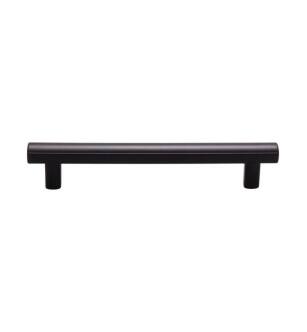 Top Knobs TK905BLK Lynwood 5 1/8" Center to Center Zinc Alloy Hillmont Pull in Flat Black