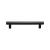 Top Knobs TK905BLK Lynwood 5 1/8" Center to Center Zinc Alloy Hillmont Pull in Flat Black