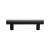 Top Knobs TK903BLK Lynwood 3" Center to Center Zinc Alloy Hillmont Pull in Flat Black