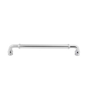 Top Knobs TK891PC Devon 18" Center to Center Zinc Alloy Brixton Appliance Pull in Polished Chrome