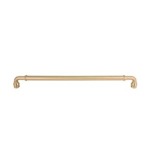 Top Knobs TK891HB Devon 18" Center to Center Zinc Alloy Brixton Appliance Pull in Honey Bronze