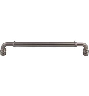 Top Knobs TK889AG Devon 12" Center to Center Zinc Alloy Brixton Appliance Pull in Ash Gray