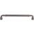 Top Knobs TK889AG Devon 12" Center to Center Zinc Alloy Brixton Appliance Pull in Ash Gray