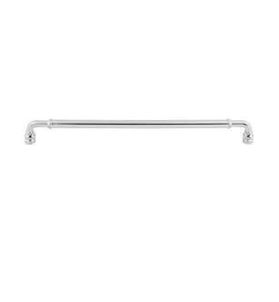 Top Knobs TK888PC Devon 12" Center to Center Zinc Alloy Brixton Appliance Pull in Polished Chrome