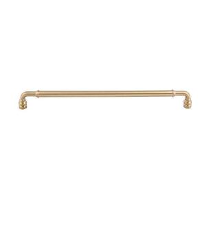 Top Knobs TK888HB Devon 12" Center to Center Zinc Alloy Brixton Appliance Pull in Honey Bronze