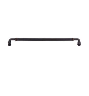 Top Knobs TK888UM Devon 12" Center to Center Zinc Alloy Brixton Appliance Pull in Umbrio