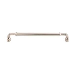 Top Knobs TK887PN Devon 8 7/8" Center to Center Zinc Alloy Brixton Pull in Polished Nickel