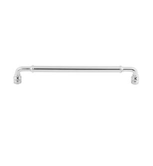 Top Knobs TK887PC Devon 8 7/8" Center to Center Zinc Alloy Brixton Pull in Polished Chrome