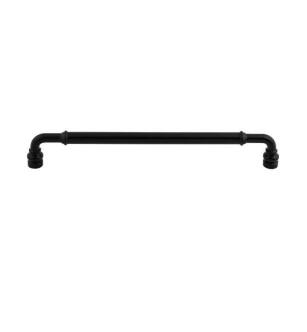 Top Knobs TK887BLK Devon 8 7/8" Center to Center Zinc Alloy Brixton Pull in Flat Black