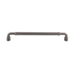Top Knobs TK887AG Devon 8 7/8" Center to Center Zinc Alloy Brixton Pull in Ash Gray