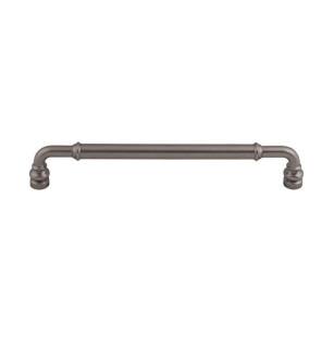 Top Knobs TK886AG Devon 7 5/8" Center to Center Zinc Alloy Brixton Pull in Ash Gray