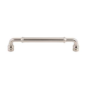 Top Knobs TK885PN Devon 6 3/8" Center to Center Zinc Alloy Brixton Pull in Polished Nickel