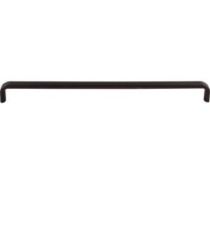 Top Knobs TK877SAB Devon 12" Center to Center Zinc Alloy Exeter Pull in Sable