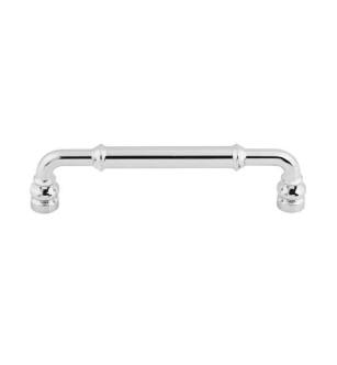 Top Knobs TK884PC Devon 5 1/8" Center to Center Zinc Alloy Brixton Pull in Polished Chrome