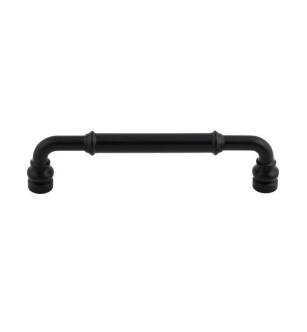 Top Knobs TK884BLK Devon 5 1/8" Center to Center Zinc Alloy Brixton Pull in Flat Black