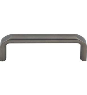 Top Knobs TK872AG Devon 3 3/4" Center to Center Zinc Alloy Exeter Pull in Ash Gray