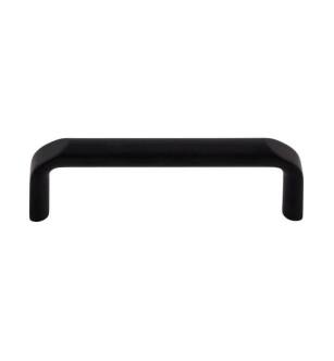 Top Knobs TK872BLK Devon 3 3/4" Center to Center Zinc Alloy Exeter Pull in Flat Black